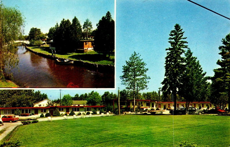 Indian River Motel and Cottages - Vintage Postcard (newer photo)